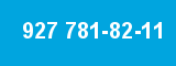927 781-82-11 927 781-82-11